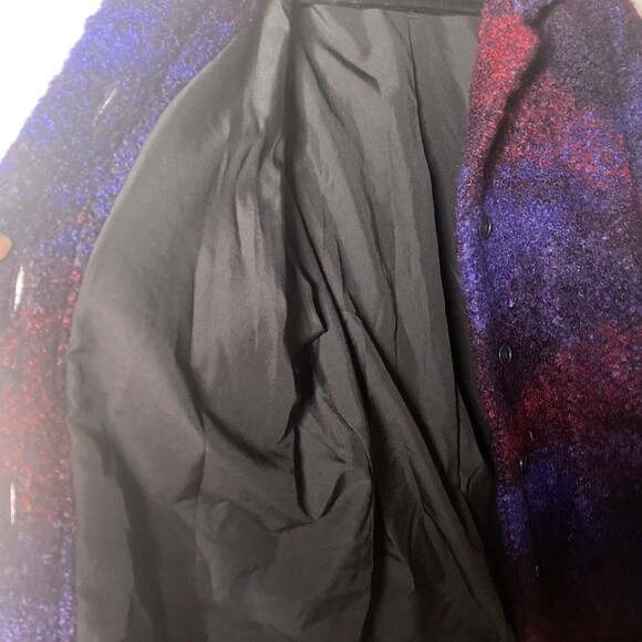 Vtg New Zealand Fiber Artist HandWoven Knit Sweater Jacket Sz M Rosemary Weir - Picture 5 of 12